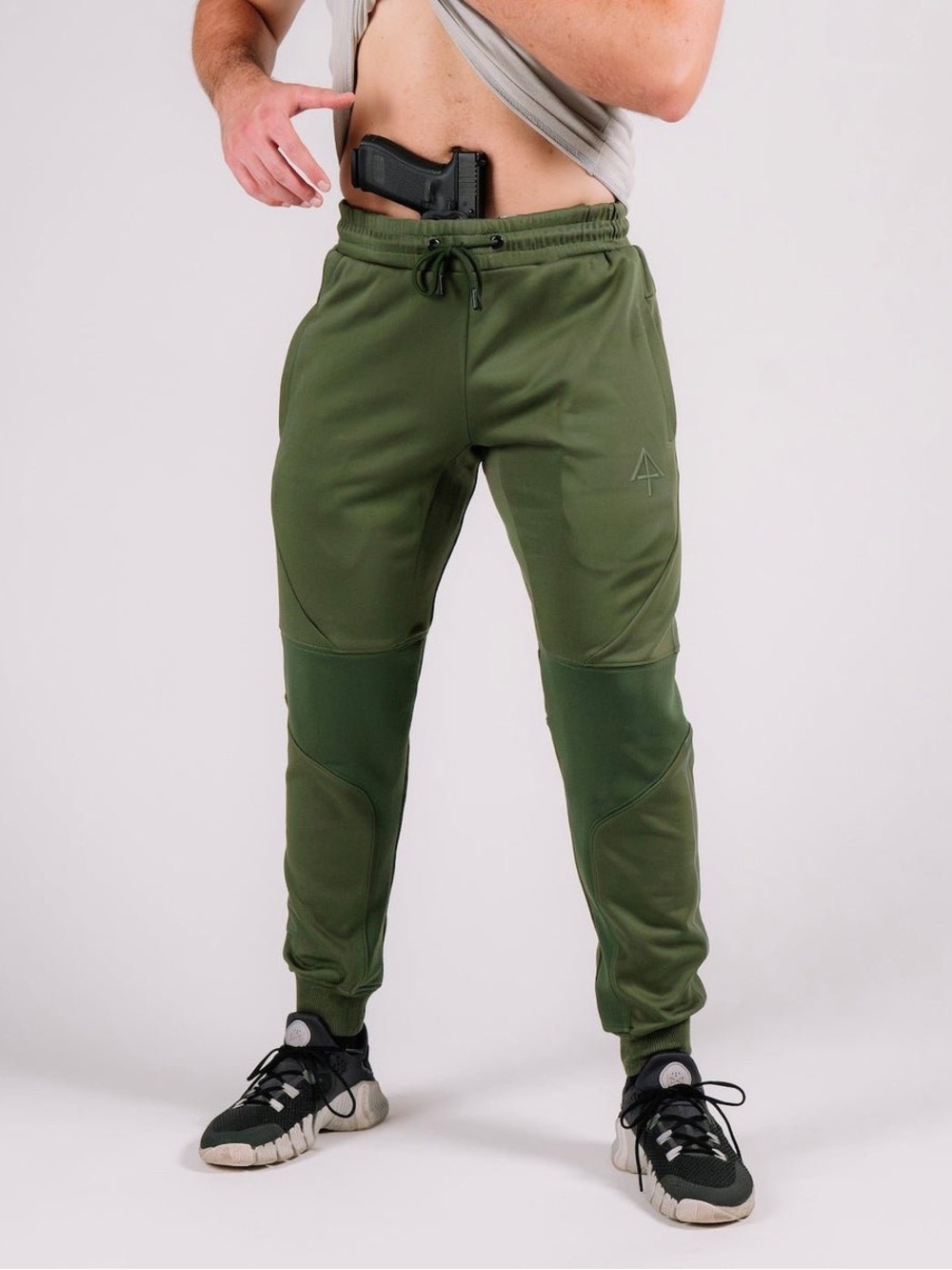 Arrowhead Tactical Carrier Joggers Mk.II Army Green CCW Pants Men’s w/Belt Sz L